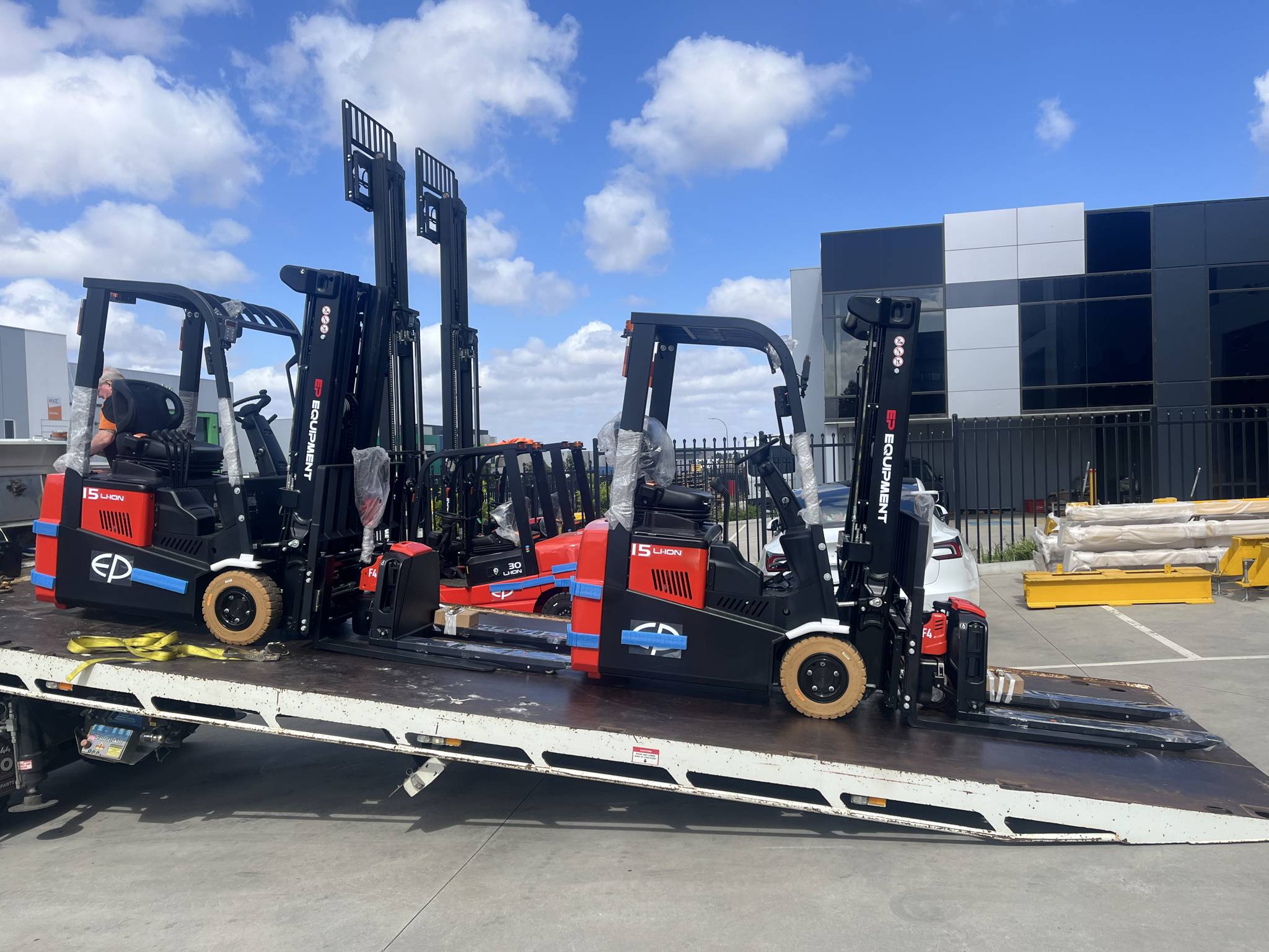 EPower Forklift electric forklifts ready for delivery