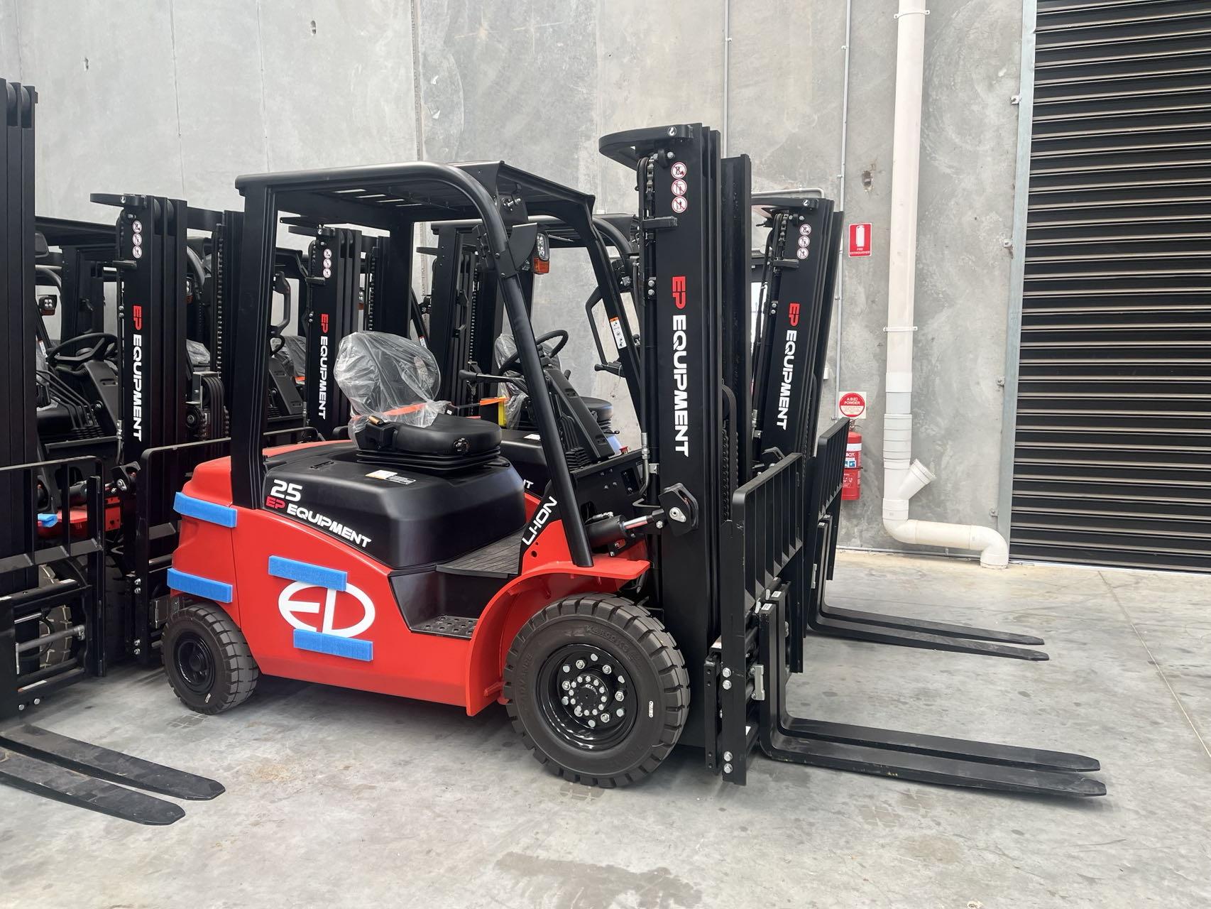 Clearance Sale: EP EFL253 | Premium 2.5T Lithium Forklift